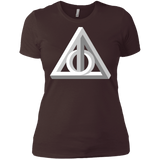 T-Shirts Dark Chocolate / X-Small Deathly Impossible Hallows Women's Premium T-Shirt