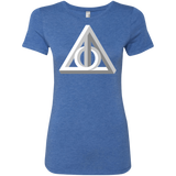 T-Shirts Vintage Royal / Small Deathly Impossible Hallows Women's Triblend T-Shirt