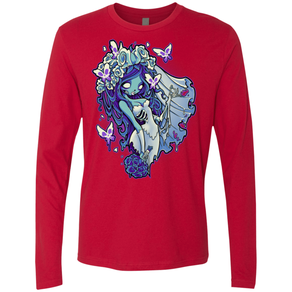 T-Shirts Red / Small Decaying Dreams Men's Premium Long Sleeve