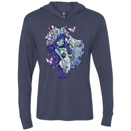 T-Shirts Vintage Navy / X-Small Decaying Dreams Triblend Long Sleeve Hoodie Tee