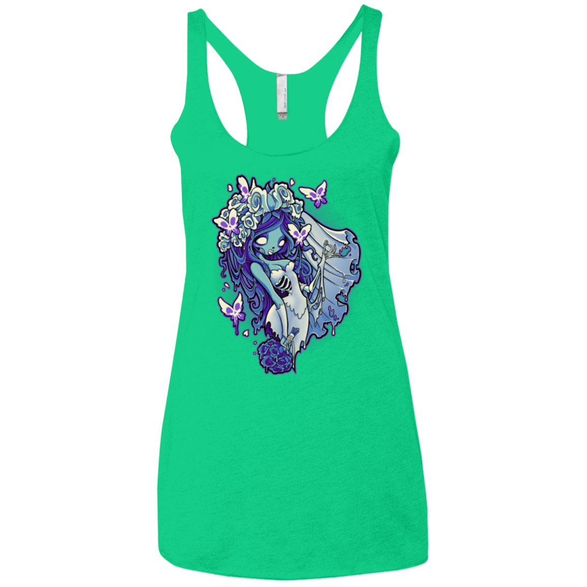 T-Shirts Envy / X-Small Decaying Dreams Women's Triblend Racerback Tank