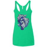 T-Shirts Envy / X-Small Decaying Dreams Women's Triblend Racerback Tank
