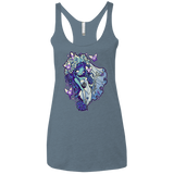 T-Shirts Indigo / X-Small Decaying Dreams Women's Triblend Racerback Tank