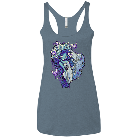 T-Shirts Indigo / X-Small Decaying Dreams Women's Triblend Racerback Tank