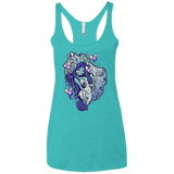 T-Shirts Tahiti Blue / X-Small Decaying Dreams Women's Triblend Racerback Tank