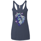 T-Shirts Vintage Navy / X-Small Decaying Dreams Women's Triblend Racerback Tank
