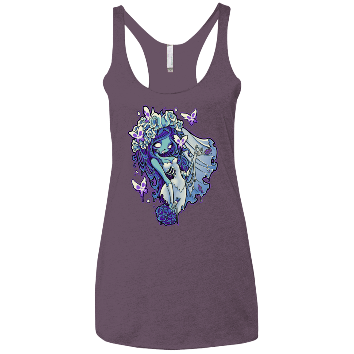 T-Shirts Vintage Purple / X-Small Decaying Dreams Women's Triblend Racerback Tank