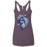 T-Shirts Vintage Purple / X-Small Decaying Dreams Women's Triblend Racerback Tank