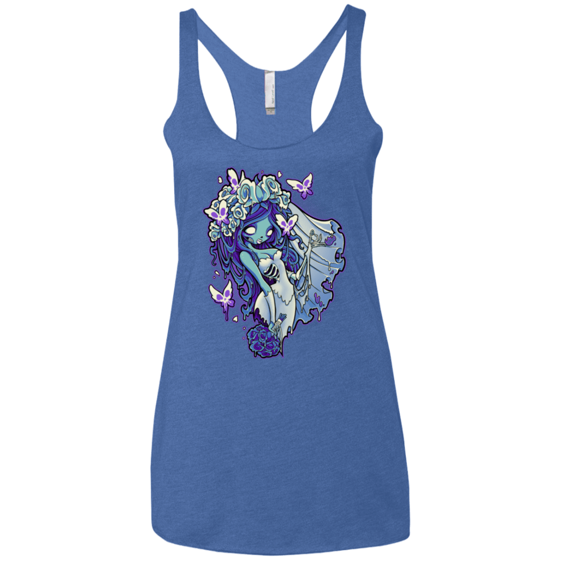 T-Shirts Vintage Royal / X-Small Decaying Dreams Women's Triblend Racerback Tank