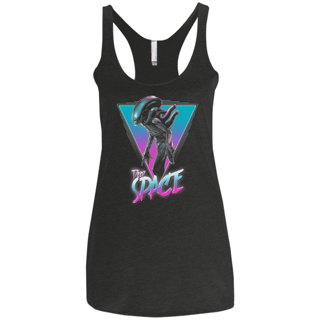 T-Shirts Vintage Black / X-Small Deep Space Women's Triblend Racerback Tank