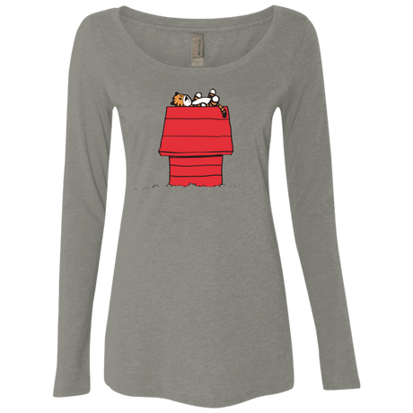T-Shirts Venetian Grey / Small Deep Thought Women's Triblend Long Sleeve Shirt