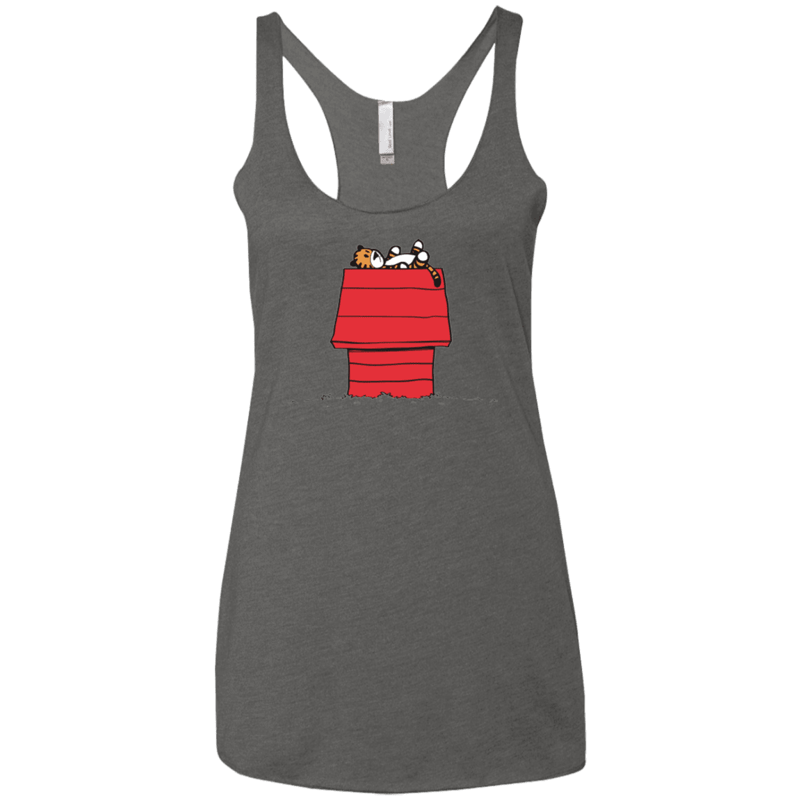T-Shirts Premium Heather / X-Small Deep Thought Women's Triblend Racerback Tank