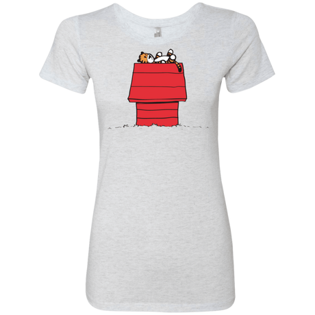 T-Shirts Heather White / Small Deep Thought Women's Triblend T-Shirt