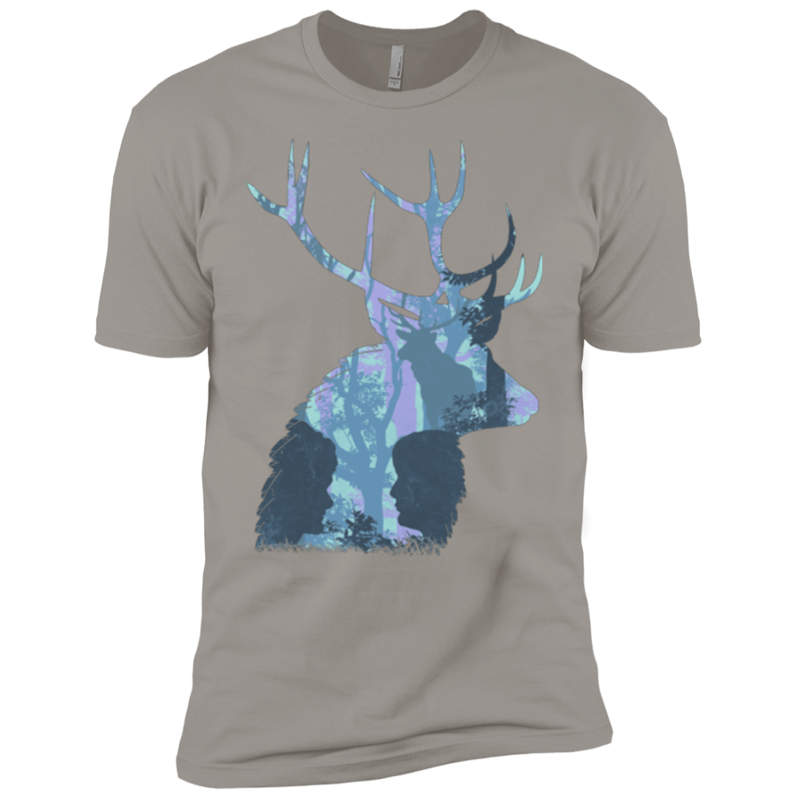 T-Shirts Light Grey / YXS Deer Cannibal Boys Premium T-Shirt