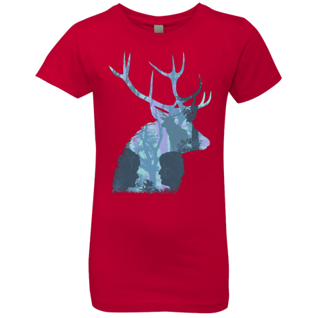 T-Shirts Red / YXS Deer Cannibal Girls Premium T-Shirt