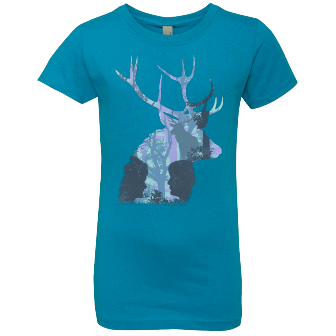 T-Shirts Turquoise / YXS Deer Cannibal Girls Premium T-Shirt