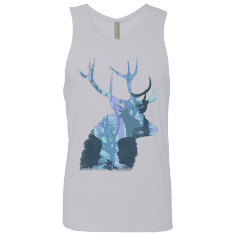 T-Shirts Heather Grey / Small Deer Cannibal Men's Premium Tank Top