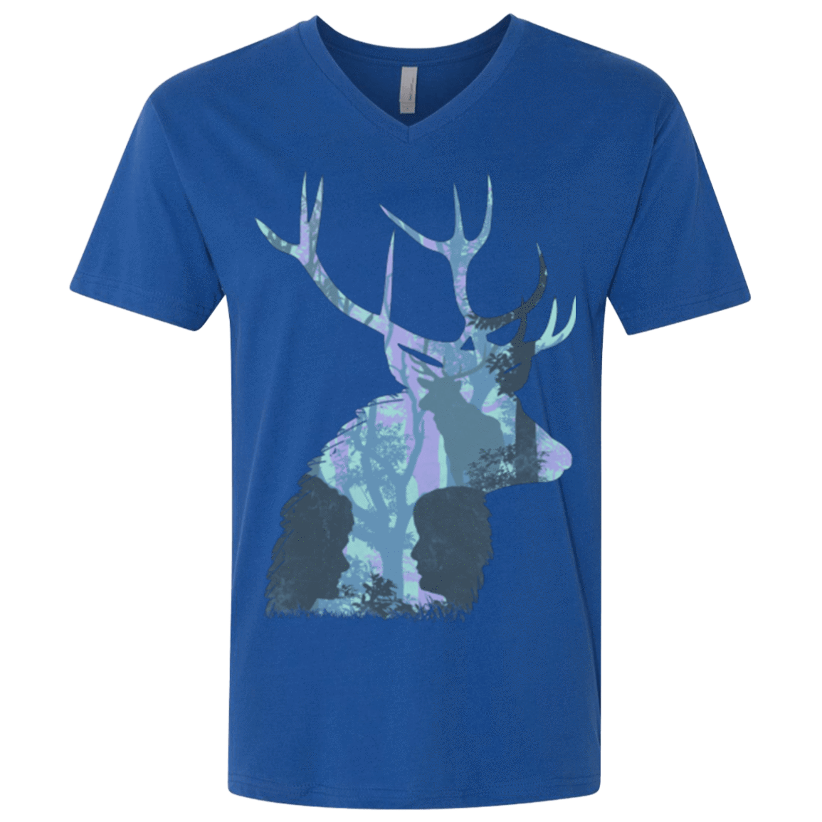 T-Shirts Royal / X-Small Deer Cannibal Men's Premium V-Neck