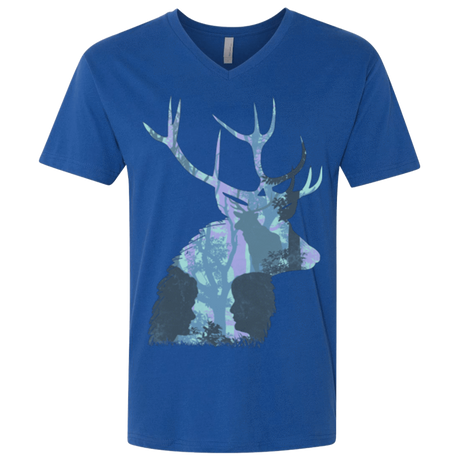 T-Shirts Royal / X-Small Deer Cannibal Men's Premium V-Neck