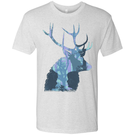 T-Shirts Heather White / Small Deer Cannibal Men's Triblend T-Shirt