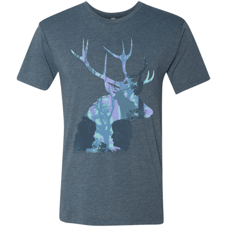 T-Shirts Indigo / Small Deer Cannibal Men's Triblend T-Shirt