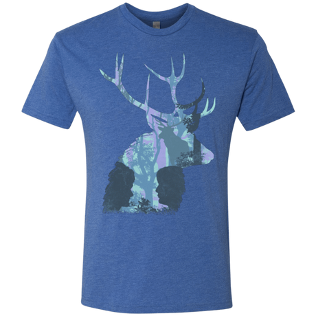 T-Shirts Vintage Royal / Small Deer Cannibal Men's Triblend T-Shirt