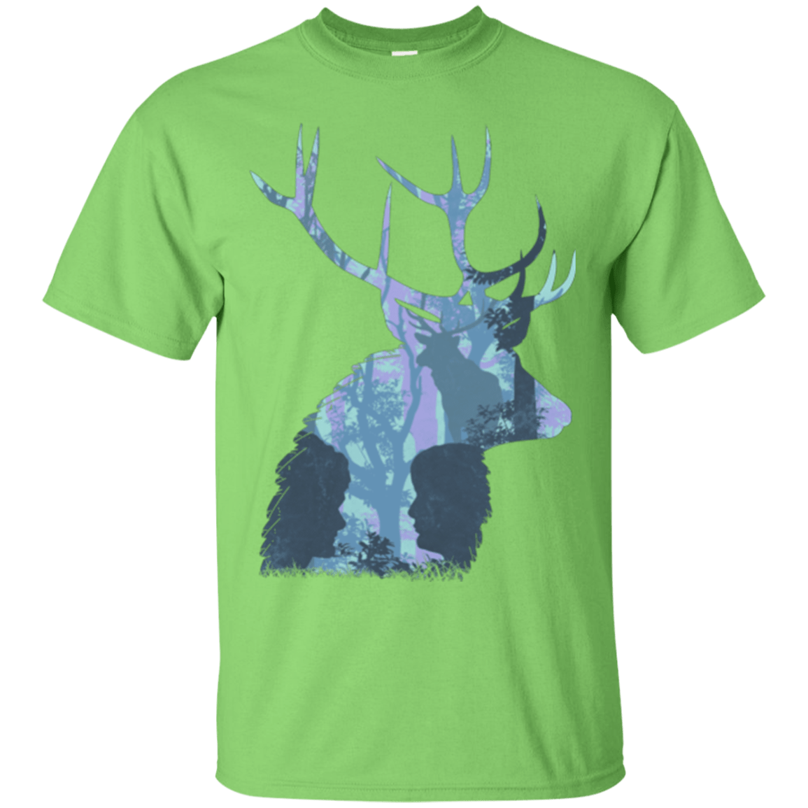 T-Shirts Lime / Small Deer Cannibal T-Shirt