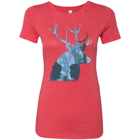 T-Shirts Vintage Red / Small Deer Cannibal Women's Triblend T-Shirt