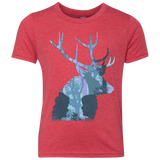 T-Shirts Vintage Red / YXS Deer Cannibal Youth Triblend T-Shirt