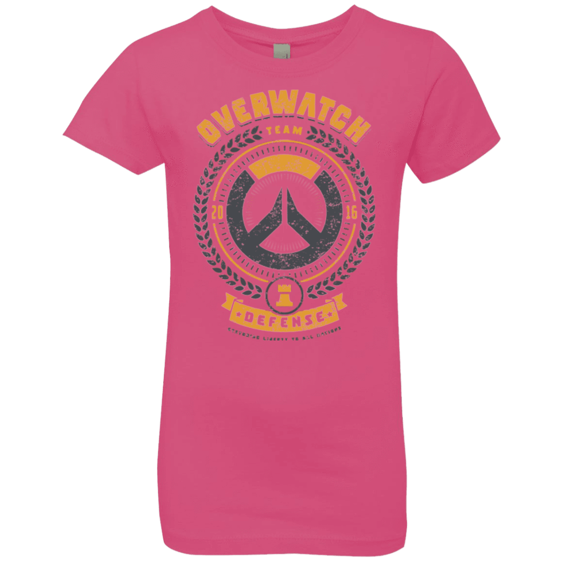 T-Shirts Hot Pink / YXS Defense Team Girls Premium T-Shirt