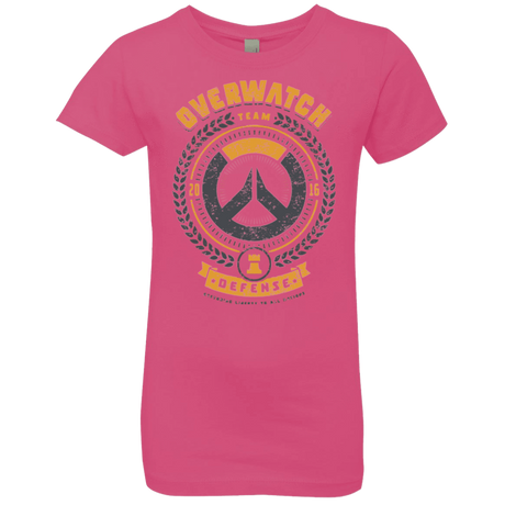 T-Shirts Hot Pink / YXS Defense Team Girls Premium T-Shirt