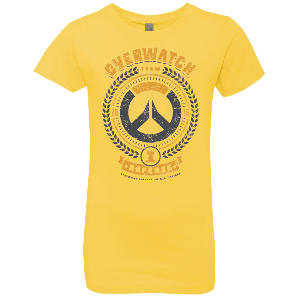 T-Shirts Vibrant Yellow / YXS Defense Team Girls Premium T-Shirt