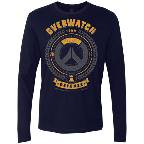 T-Shirts Midnight Navy / Small Defense Team Men's Premium Long Sleeve