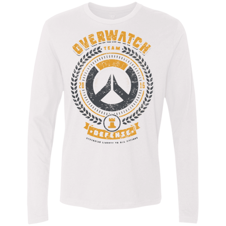 T-Shirts White / Small Defense Team Men's Premium Long Sleeve