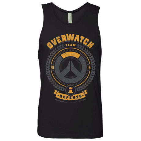 T-Shirts Black / Small Defense Team Men's Premium Tank Top