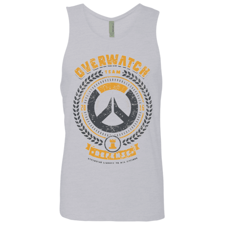 T-Shirts Heather Grey / Small Defense Team Men's Premium Tank Top