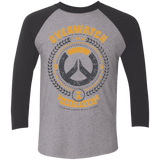 T-Shirts Premium Heather/ Vintage Black / X-Small Defense Team Triblend 3/4 Sleeve