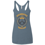 T-Shirts Indigo / X-Small Defense Team Women's Triblend Racerback Tank