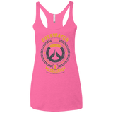 T-Shirts Vintage Pink / X-Small Defense Team Women's Triblend Racerback Tank