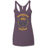 T-Shirts Vintage Purple / X-Small Defense Team Women's Triblend Racerback Tank