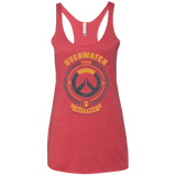 T-Shirts Vintage Red / X-Small Defense Team Women's Triblend Racerback Tank