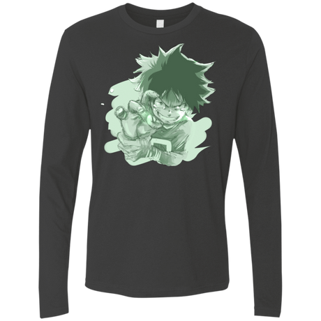 T-Shirts Heavy Metal / Small Deku Sketch Men's Premium Long Sleeve