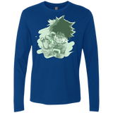 T-Shirts Royal / Small Deku Sketch Men's Premium Long Sleeve