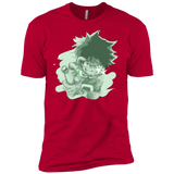 T-Shirts Red / X-Small Deku Sketch Men's Premium T-Shirt