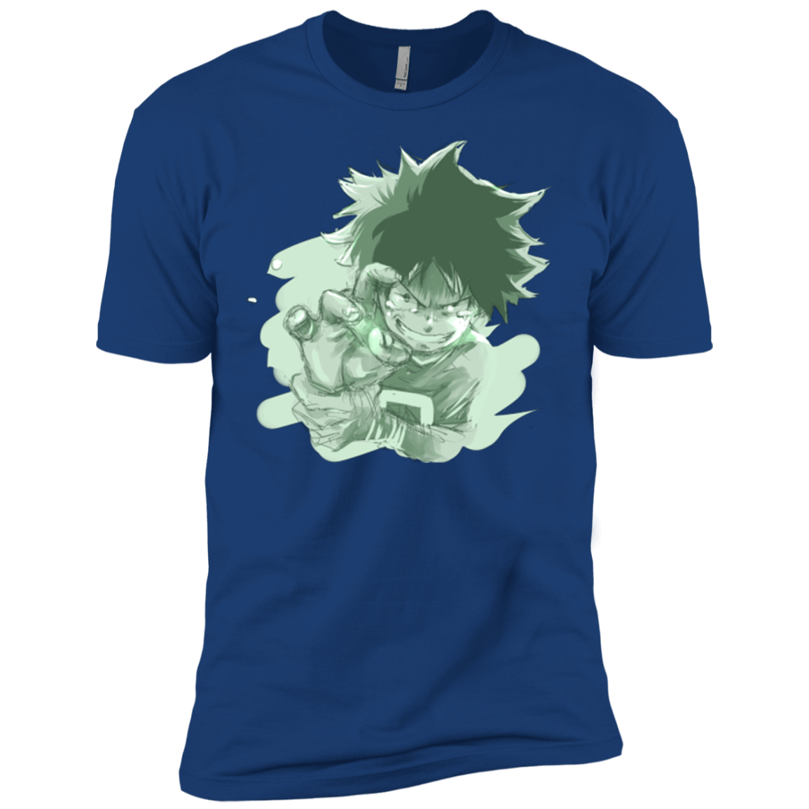 T-Shirts Royal / X-Small Deku Sketch Men's Premium T-Shirt