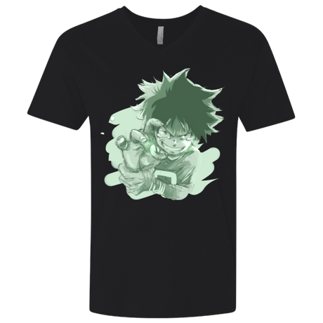 T-Shirts Black / X-Small Deku Sketch Men's Premium V-Neck