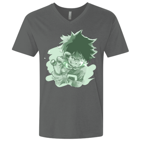 T-Shirts Heavy Metal / X-Small Deku Sketch Men's Premium V-Neck