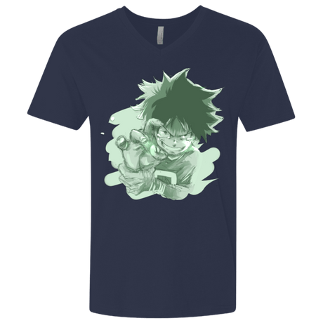 T-Shirts Midnight Navy / X-Small Deku Sketch Men's Premium V-Neck
