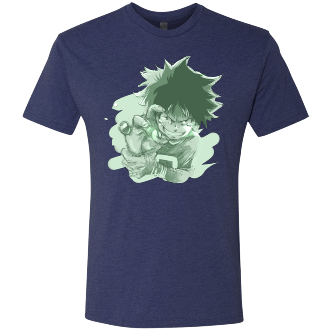 T-Shirts Vintage Navy / Small Deku Sketch Men's Triblend T-Shirt