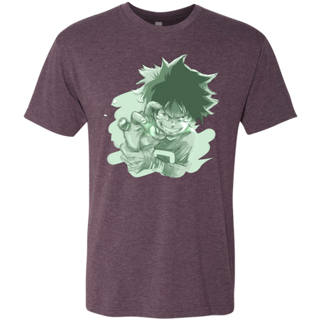 T-Shirts Vintage Purple / Small Deku Sketch Men's Triblend T-Shirt